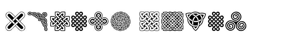 Celtic Knots font